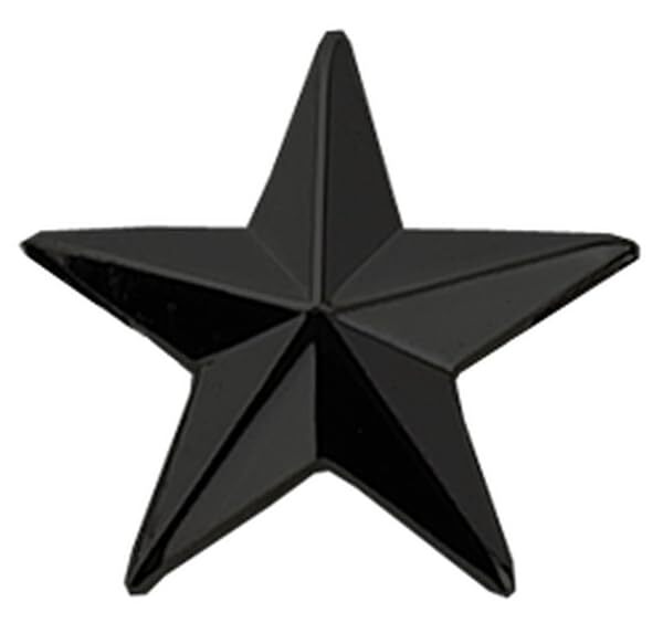 HERO'S PRIDE Five-Pointed Star Rank Insignia Pin