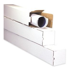 Square Mailing Tubes, 3" x 3" x 18" - 25 EACH PER BUNDLE