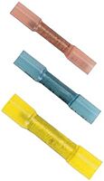 Ancor 309103 Marine Grade Electrical Nylon Insulated Adhesive Lined Heat Shrink Butt Connectors (16 to 14-Gauge, 3-Pack)