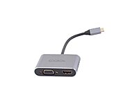 CODi 4-In-1 USB-C Display Adapter [HDMI, VGA, USB-C PD, USB-A 3.0]