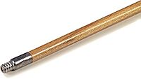 Carlisle FoodService Products 4526700 60" Wood Handle w/ Threaded Metal Tip 1 Pack