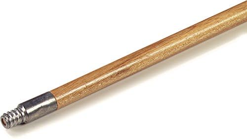 Carlisle FoodService Products 4526700 60" Wood Handle w/ Threaded Metal Tip 1 Pack