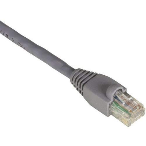 UNC / Unirise Cat6 Patch Cable - 1 ft Gray Booted RJ45