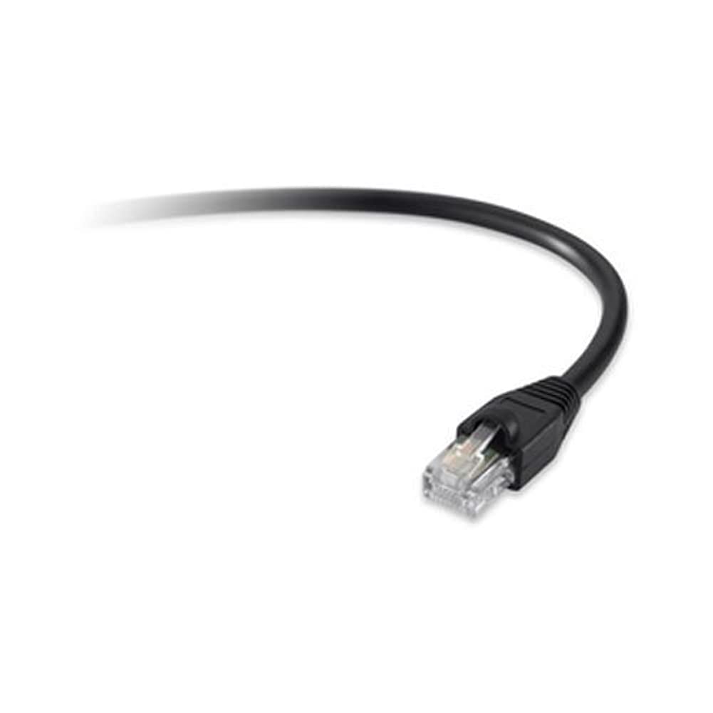 Unirise USA LLC Cat5e Shielded Gigabit Ethernet Patch Cable Utp Black Snagless 5ft