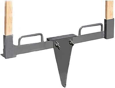 Birchwood Casey 24" Steel Target Stand with Spike - Durable Powder-Coated Metal Target Base Stand for Shooting