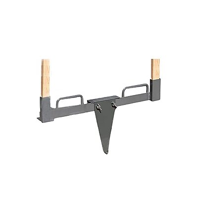 Birchwood Casey 24" Steel Target Stand with Spike - Durable Powder-Coated Metal Target Base Stand for Shooting