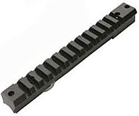 WARNE 7665M Savage LA Mountain Tech Tactical Rail, Tapered 8-40 Screws, 7075/T6 Aluminum