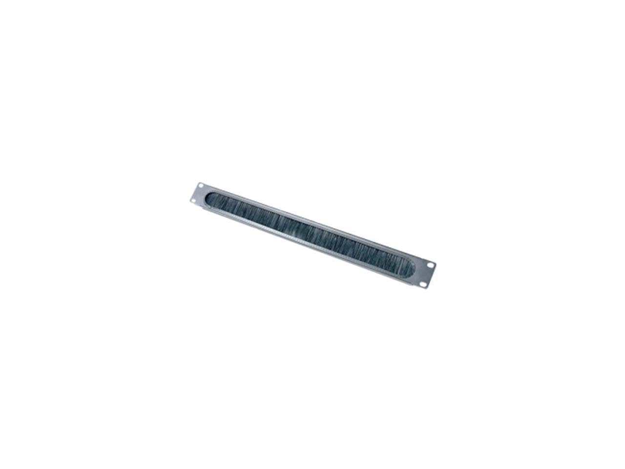 APC Rackmount Horizontal Cable Organizer, AR8429, 1U with Brush Strip