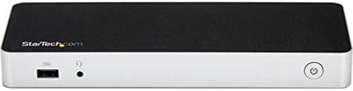 StarTech.com Dual Monitor USB C Docking Station with 60W Power Delivery for Windows Laptops - USB C to HDMI or DVI Dock