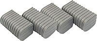 Caliber BunkWrap End Cap 2x6" Grey Accessory Kit w/Stainless Steel Hardware *4-Pack