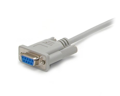STARTECH.COM 10 ft Cross Wired DB9 to DB25 Serial Null Modem Cable - F/M - Null Modem Cable - DB-9 (F) to DB-25 (M)