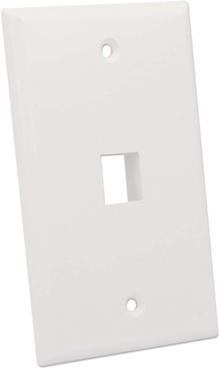 INTELLINET 1-Outlet Keystone Wall Plate