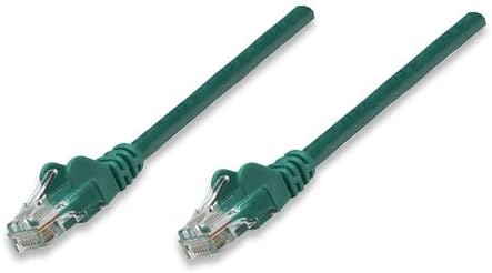 INTELLINET RJ-45 Male to RJ-45 Male Patch Cable 0.6 m (2 ft) Gold-Plated Contacts