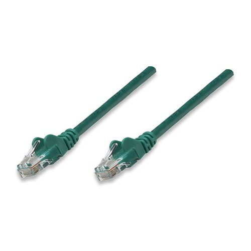 INTELLINET RJ-45 Male to RJ-45 Male Patch Cable 0.6 m (2 ft) Gold-Plated Contacts