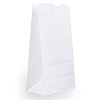 JAM PAPER 100% Recycled Kraft Snack/Lunch Bags - 25/Pack