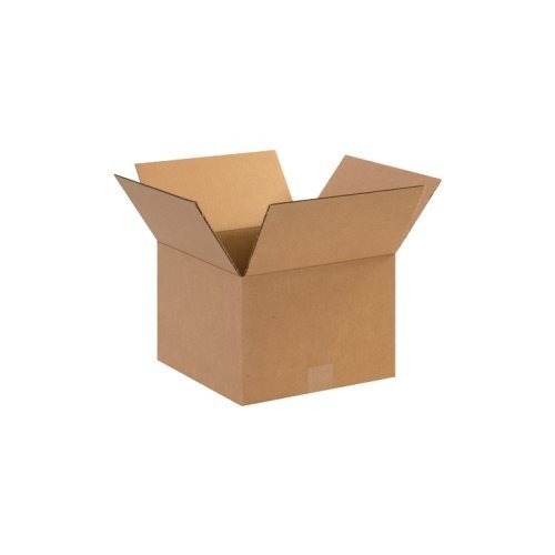 Partners Brand Corrugated Boxes, 12in x 12in x 8in, Kraft, Pack Of 25