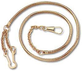 UNIFORM ACCESSORIES Whistle Chain with Button Hook