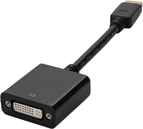 AddOn DisplayPort Male to DVI-I Female Adapter Cable, 8in, Black (DISPLAYPORT2DVI)