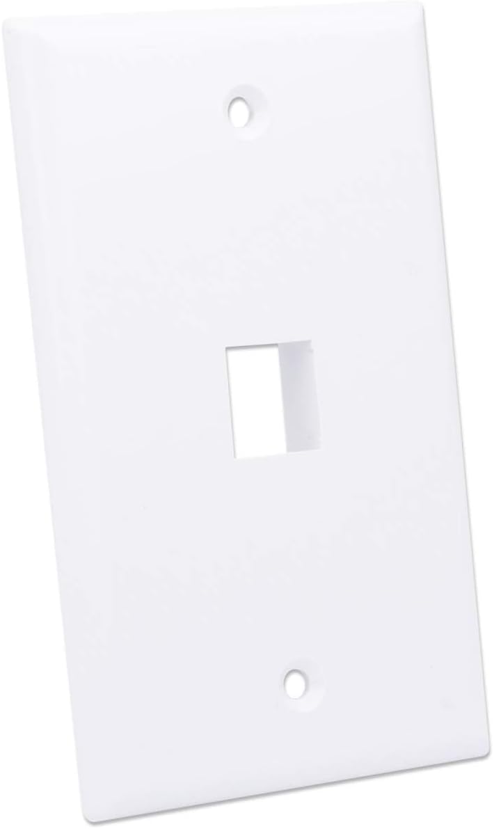 INTELLINET 1-Outlet Keystone Wall Plate