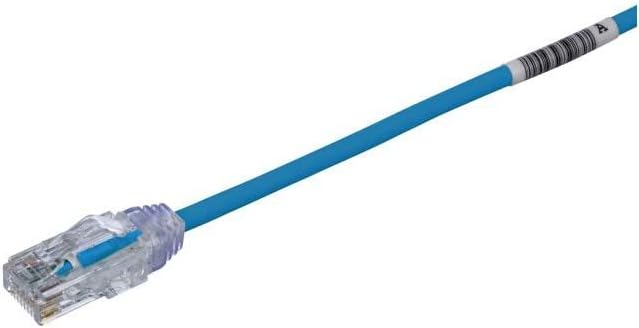 Panduit Cat6 28awg Network Patch Cable/Cord, 5 Foot Blue UTP28SP5BU