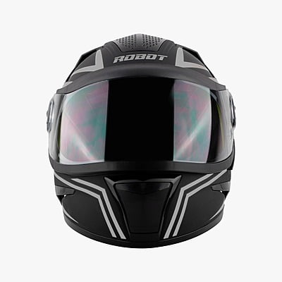 STEELBRID SBH-17 STRIPES MATT BLACK/GREY C/V (L)