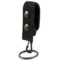 BOSTON LEATHER Belt Keeper/Key Ring Combo