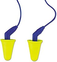 Earplugs: 31 dB, Foam, Cone, Push-In Stem, Corded