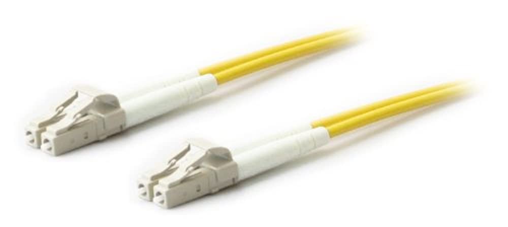 ADDON 5M LC TO LC YELLOW OS2 DUPLEX OFNR (RISER-RATED) SMF FIBER PATCH CABLE