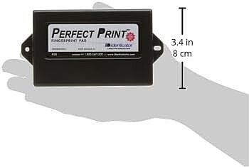 Identicator Perfect Print Rectangular Ink Pad, 3 X 4.25 -Inch