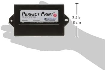 Identicator Perfect Print Rectangular Ink Pad, 3 X 4.25 -Inch