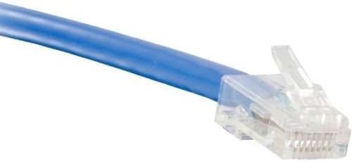 ENET CAT6 BLUE 1 FOOT NON-BOOTED (NO BOOT) (UTP) HIGH-QUALITY NETWORK PATCH CABL