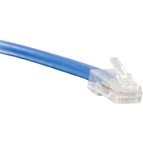 ENET CAT6 BLUE 1 FOOT NON-BOOTED (NO BOOT) (UTP) HIGH-QUALITY NETWORK PATCH CABL