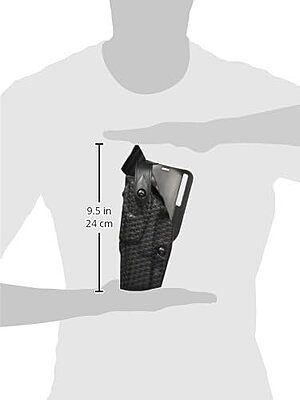 Safariland 6365 ALS/SLS Low-Ride Level III Retention Duty Holster, Right Hand for Glock 17/22/31