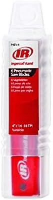 Ingersoll Rand P4EV-6 Air Reciprocating Saw Blades for all standard shank air reciprocating saws