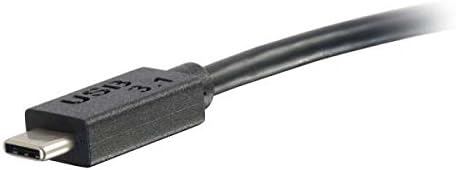 C2G USB Adapter, USB C to Display Port Adapter Converter, Black, Cables to Go 29482