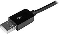 StarTech.com 3m (10ft) Long Black Apple® 8-pin Lightning Connector to USB Cable for iPhone / iPod / iPad - Charge and Sync Cable (USBLT3MB)