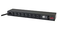 Schneider Electric Rack PDU, Metered, 1U, 20A, 120V, 8 5-20
