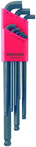 Bondhus 0.050-3/8" & 1.5-10mm Stubby Ball End Hex Key 22pc & 13pc Double Pack Hex Key Double Pack + Double Pk