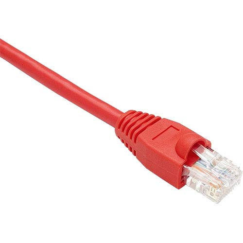 3ft Red Cat6 Patch Cable, UTP, Snagless, Booted - High-Performance