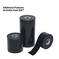 3M Scotchrap Vinyl Corrosion Protection Tape 50, 6 in x 100 ft, Black PVC, 10 mil Thick, 8 Rolls