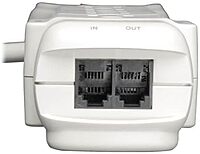 Tripp Lite 7-Outlet Surge Protector Power Strip with Right-Angle Plug