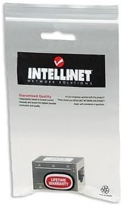 Intellinet - Cat6 Inline Modular Coupler - with Gold Palted Contacts - for Extending The Length of Shielded Cat6 Cables