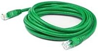 ADDON 8FT GREEN CAT 6 PVC ETHERNET CABLE SNAGLESS BUBBLE BOOT RJ-45 M/M