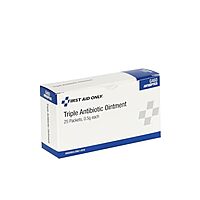 First Aid Only G460 Triple Antibiotic Ointment Packets, 25 Count