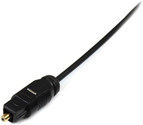 StarTech.com 3 ft Toslink SPDIF Optical Digital Audio Cable - Deliver high quality optical digital sound