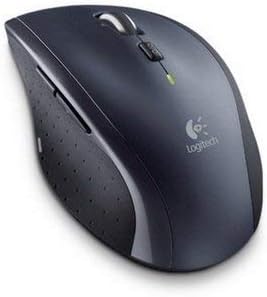 Logitech M705 Marathon Wireless Laser Mouse, 2.4 Ghz Frequency/30 Ft Wireless Range, Right Hand Use, Black