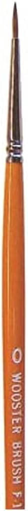 #0 Wooster F1627 Artist Brush Red Sable Watercolor Pointed Artist Paint Brush