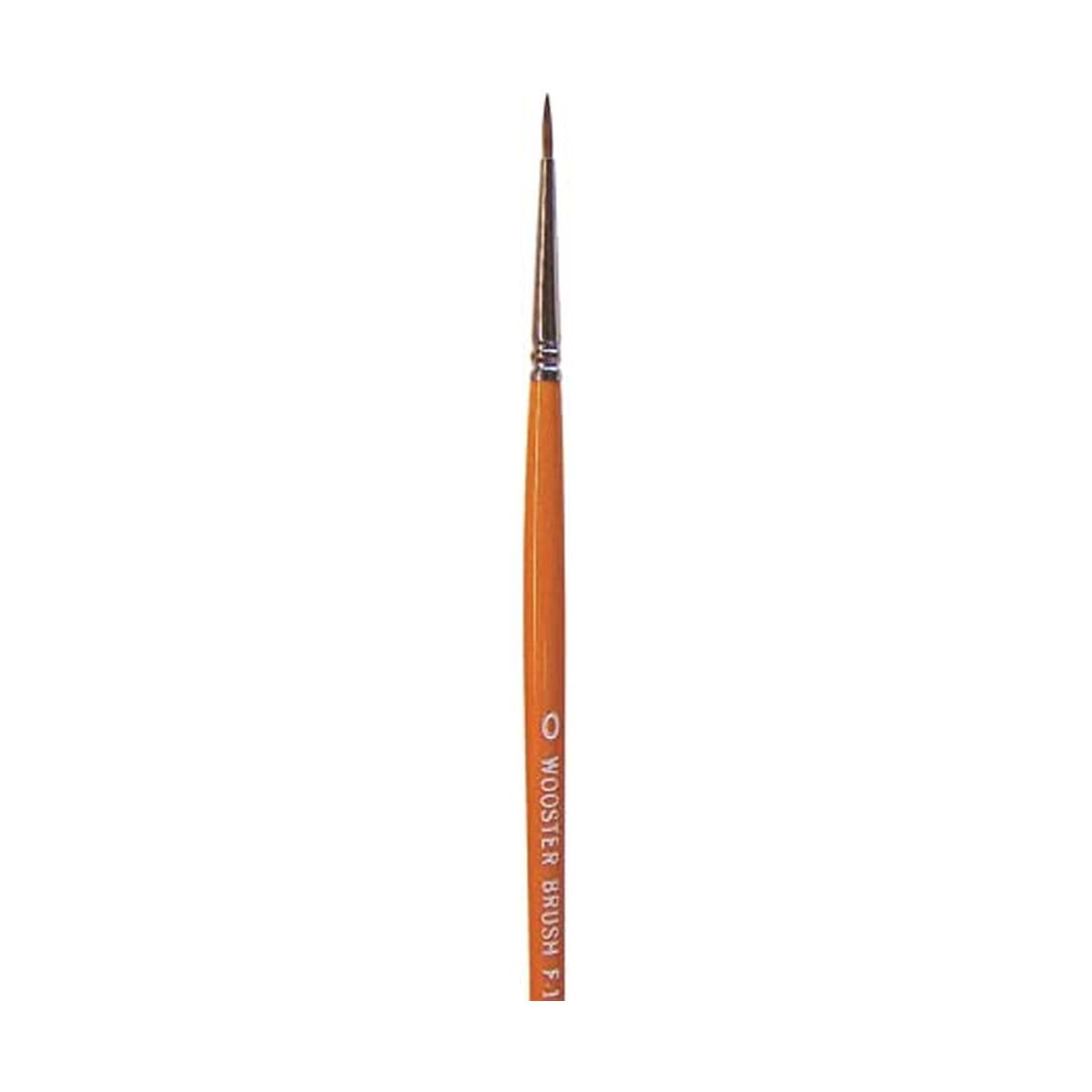 #0 Wooster F1627 Artist Brush Red Sable Watercolor Pointed Artist Paint Brush