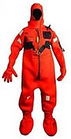 Mustang Neoprene Cold Water Immersion Suit w/Harness - Red - Adult Oversized