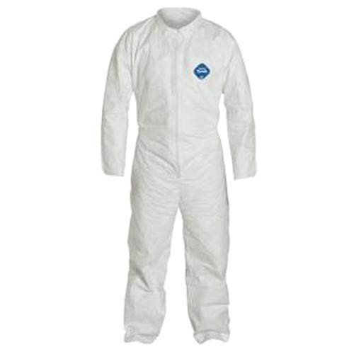 Dupont TY120SWH3X002500 SL Coverall, 3X-Large, White (Pack of 25)